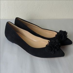 Talbots black suede shoes